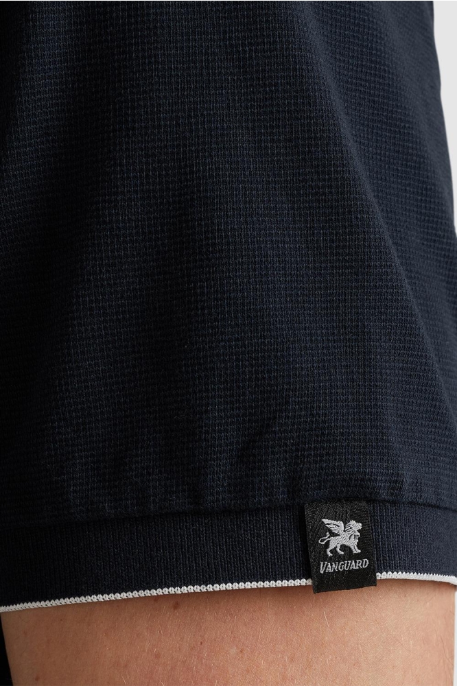 POLO MET WAFELSTRUCTUUR VPSS2503822 5281